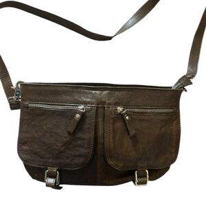 Tano Brown Crossbody Bag